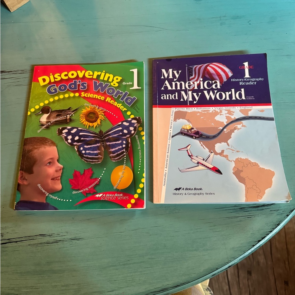 Abeka First Grade Science and History